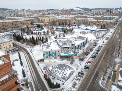 ГАБ  в парке Гагарина, кафе "Панда и Гусь"